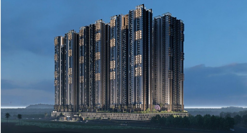 Aria 3 BHK floor plan reference