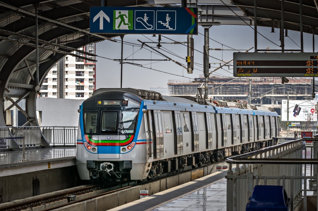 Miyapur Metro Station, 1.5 km from Aria