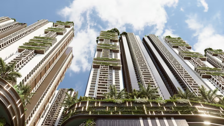 Aria 4 BHK floor plan reference